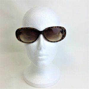 JM New York oval animal print sunglasses